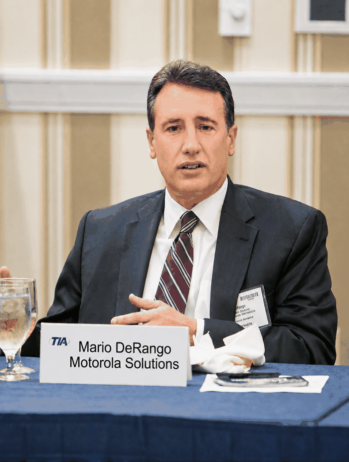 Mario DeRango at TIA Board Meeting